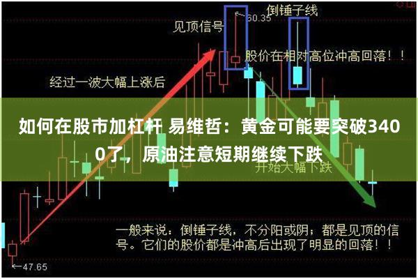 如何在股市加杠杆 易维哲：黄金可能要突破3400了，原油注意短期继续下跌
