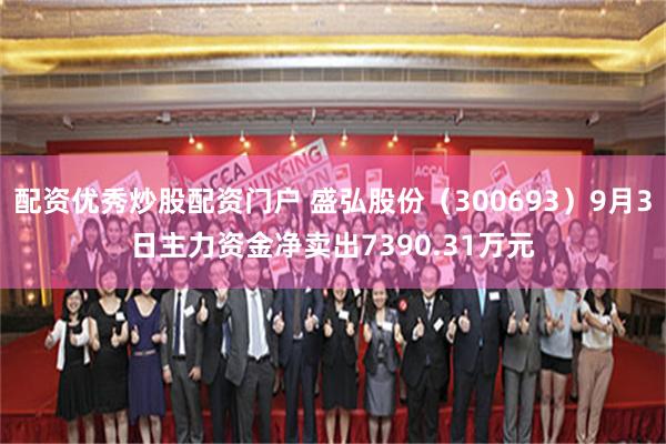 配资优秀炒股配资门户 盛弘股份（300693）9月3日主力资金净卖出7390.31万元