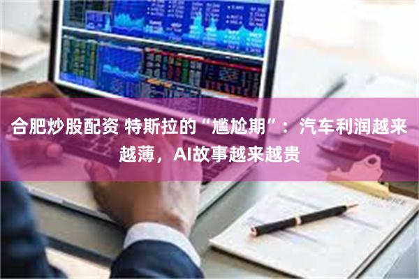 合肥炒股配资 特斯拉的“尴尬期”：汽车利润越来越薄，AI故事越来越贵
