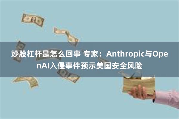 炒股杠杆是怎么回事 专家：Anthropic与OpenAI入侵事件预示美国安全风险