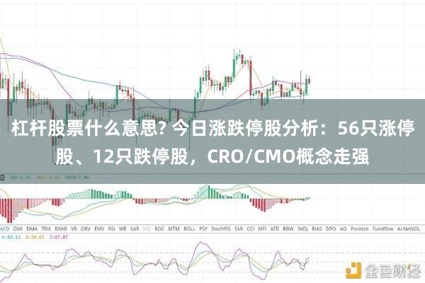 杠杆股票什么意思? 今日涨跌停股分析：56只涨停股、12只跌停股，CRO/CMO概念走强